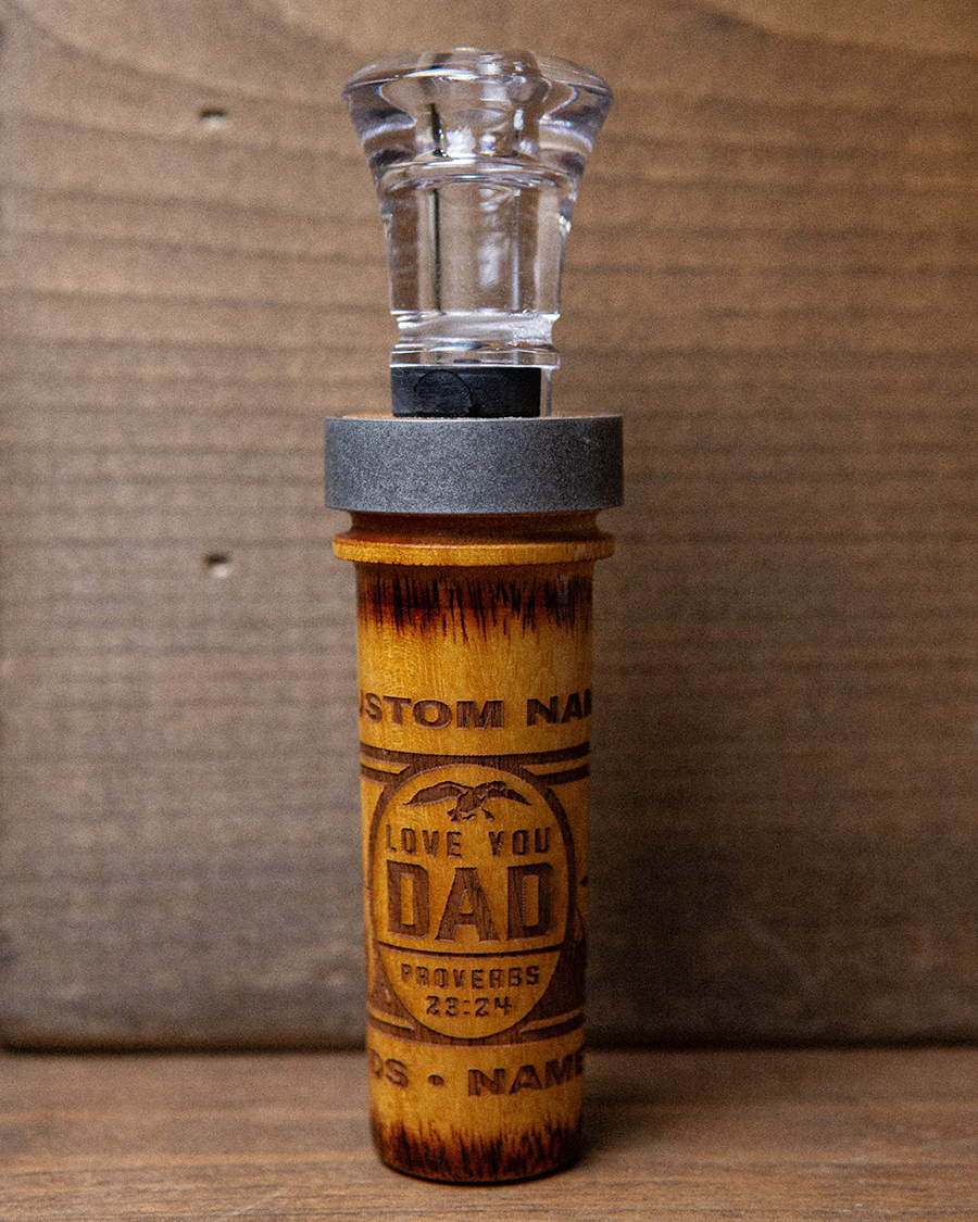 Father's Day Edition Custom Duck Call