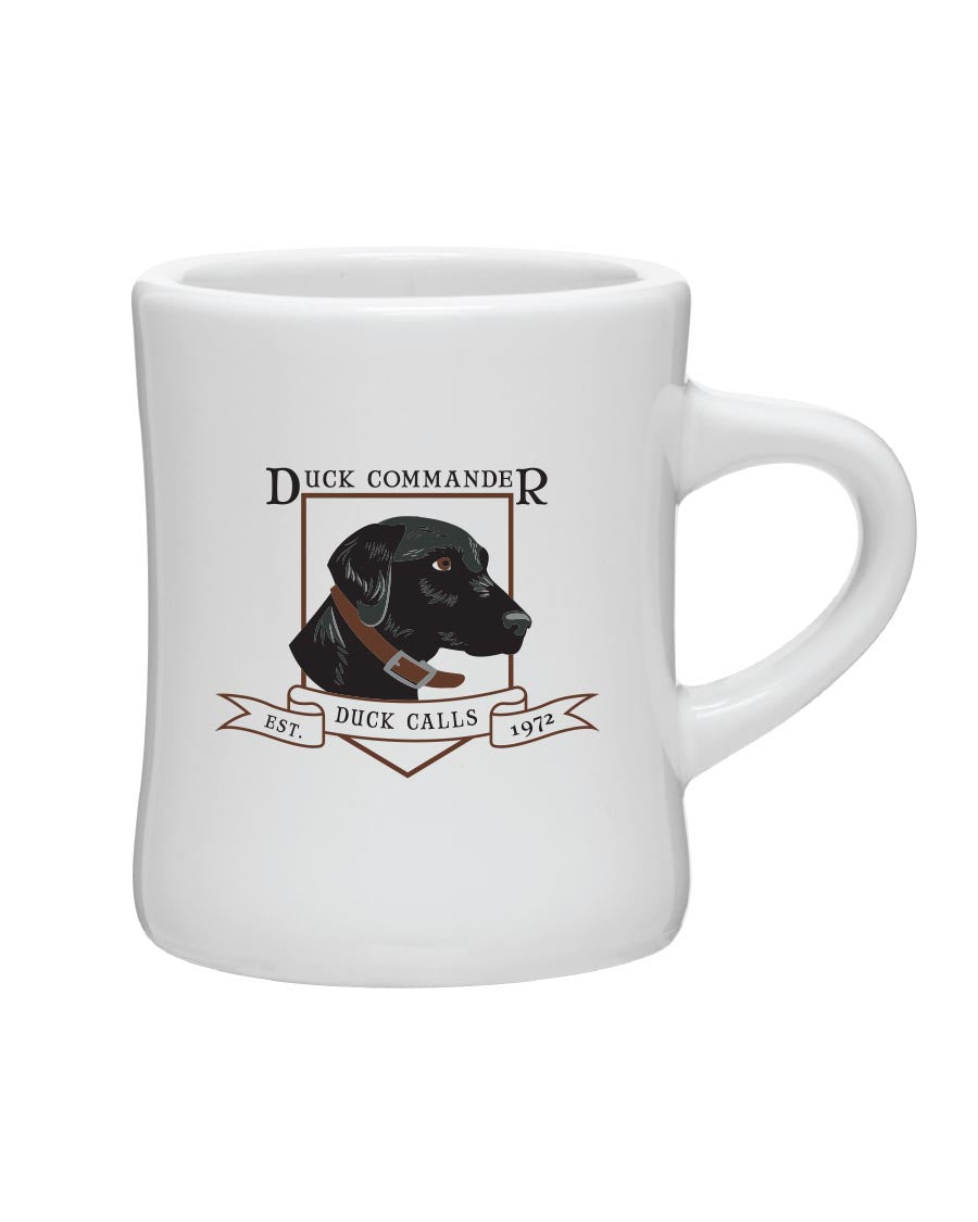 Duck Commander x General Vintage Retriever Crest Diner Mug 3 Duck Commander x General Vintage Retriever Crest Diner Mug