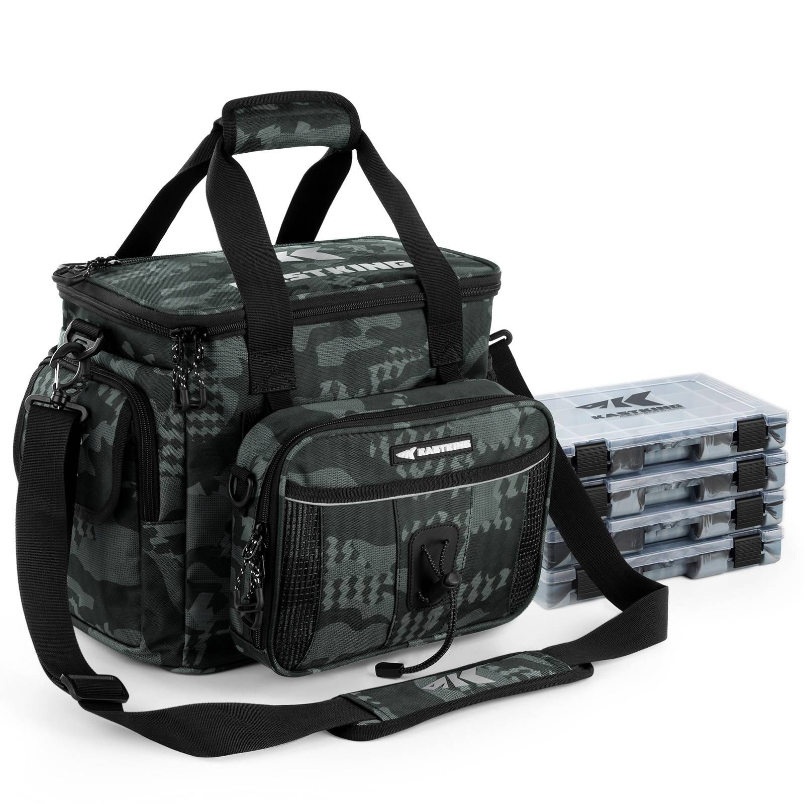 KastKing BaitSpace Fishing Tackle Bag with 4 Tackle Boxes 15 KastKing BaitSpace Fishing Tackle Bag with 4 Tackle Boxes