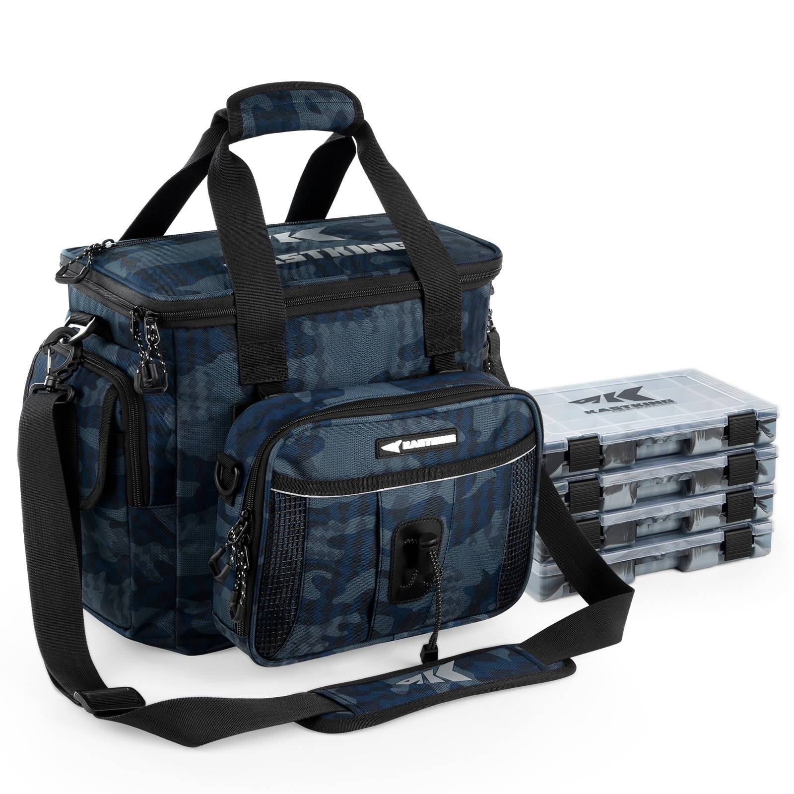 KastKing BaitSpace Fishing Tackle Bag with 4 Tackle Boxes 17 KastKing BaitSpace Fishing Tackle Bag with 4 Tackle Boxes