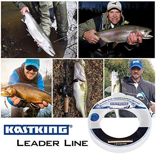 KastKing DuraBlend Monofilament Leader Line 7 KastKing DuraBlend Monofilament Leader Line