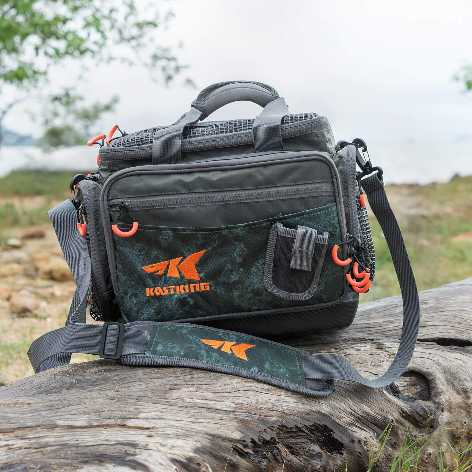 KastKing Fishing Tackle Bags with 2 Tackle Boxes 8 KastKing Fishing Tackle Bags with 2 Tackle Boxes