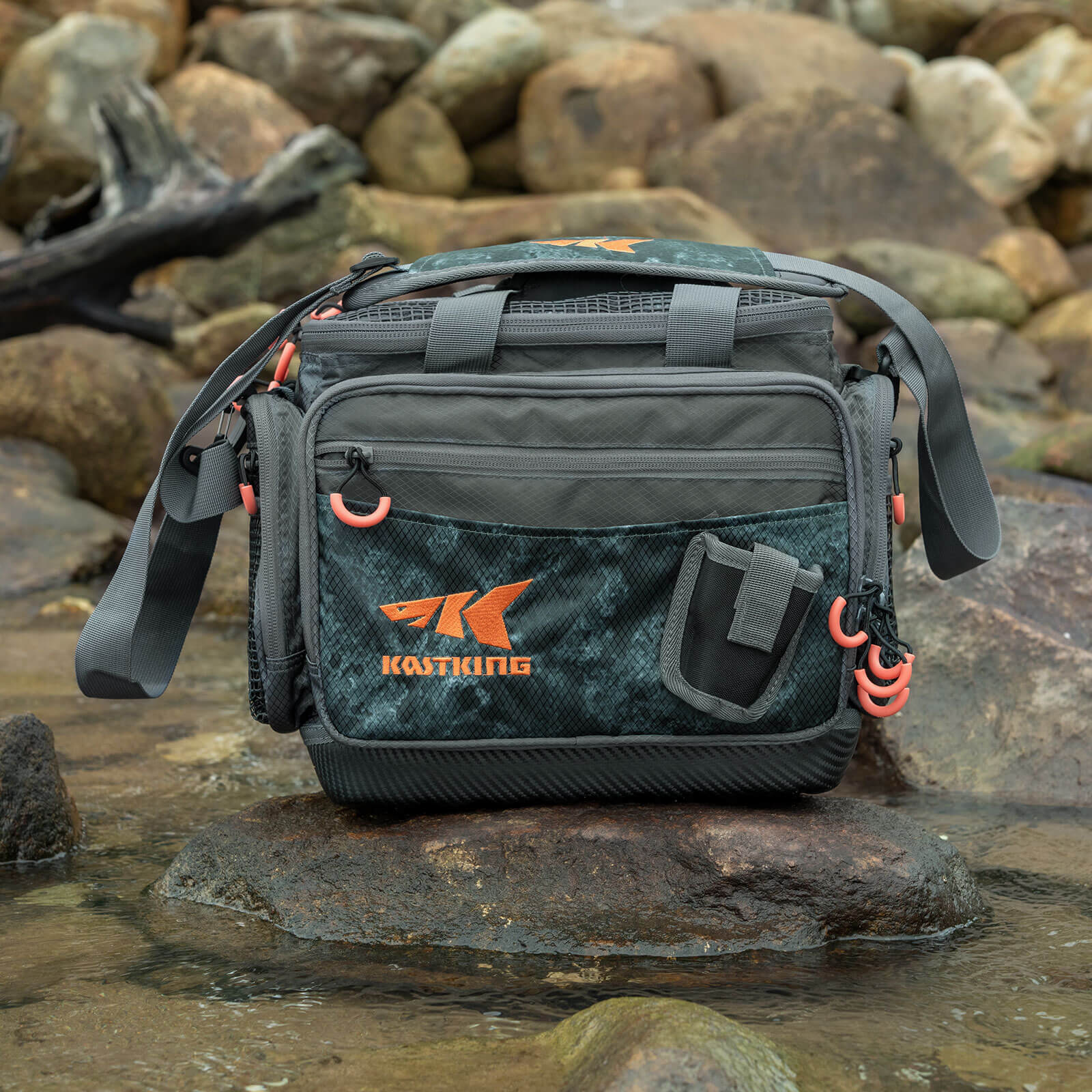 KastKing Fishing Tackle Bags with 2 Tackle Boxes 9 KastKing Fishing Tackle Bags with 2 Tackle Boxes