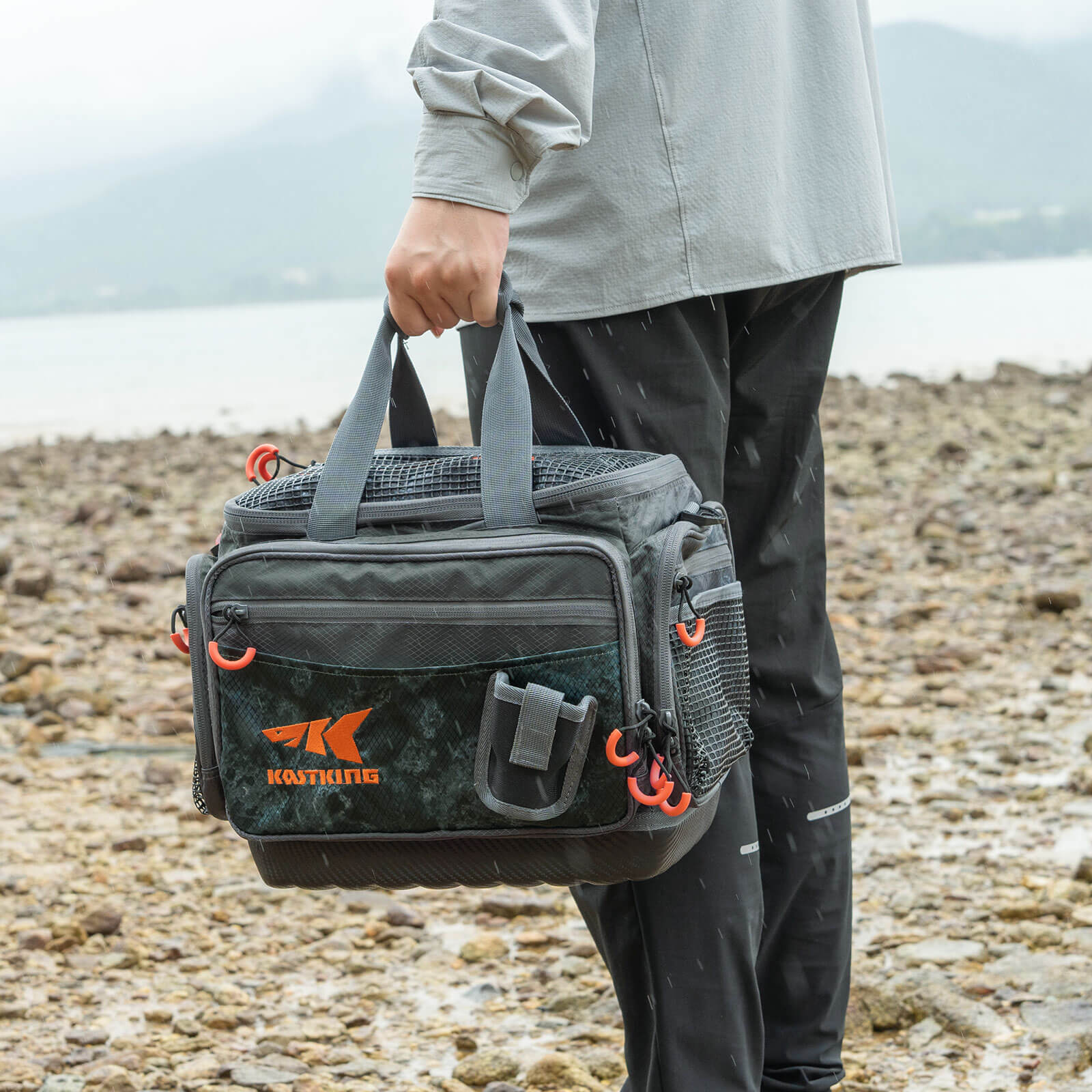 KastKing Fishing Tackle Bags with 2 Tackle Boxes 10 KastKing Fishing Tackle Bags with 2 Tackle Boxes