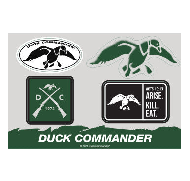 Duck Commander Sticker Pack - Duck Hunting 3 Duck Commander Sticker Pack - Duck Hunting