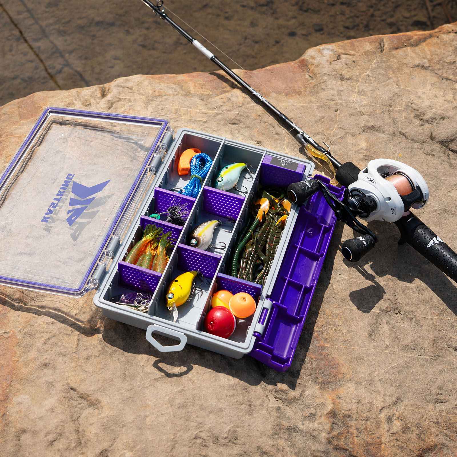 KastKing HyperSeal Waterproof Tackle Box 12 KastKing HyperSeal Waterproof Tackle Box