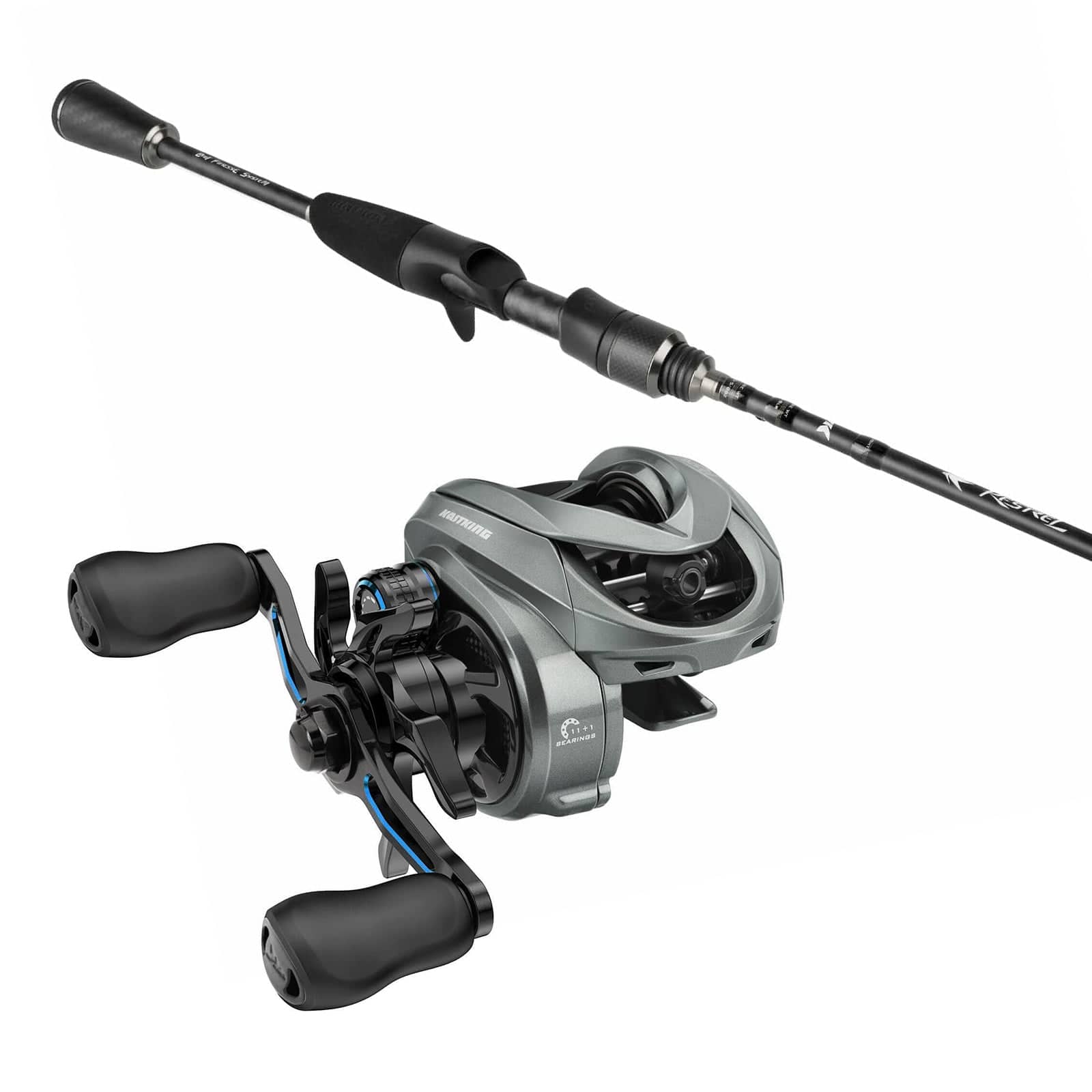 KastKing Kestrel Bait Finesse System Baitcaster Rod and Reel Combo