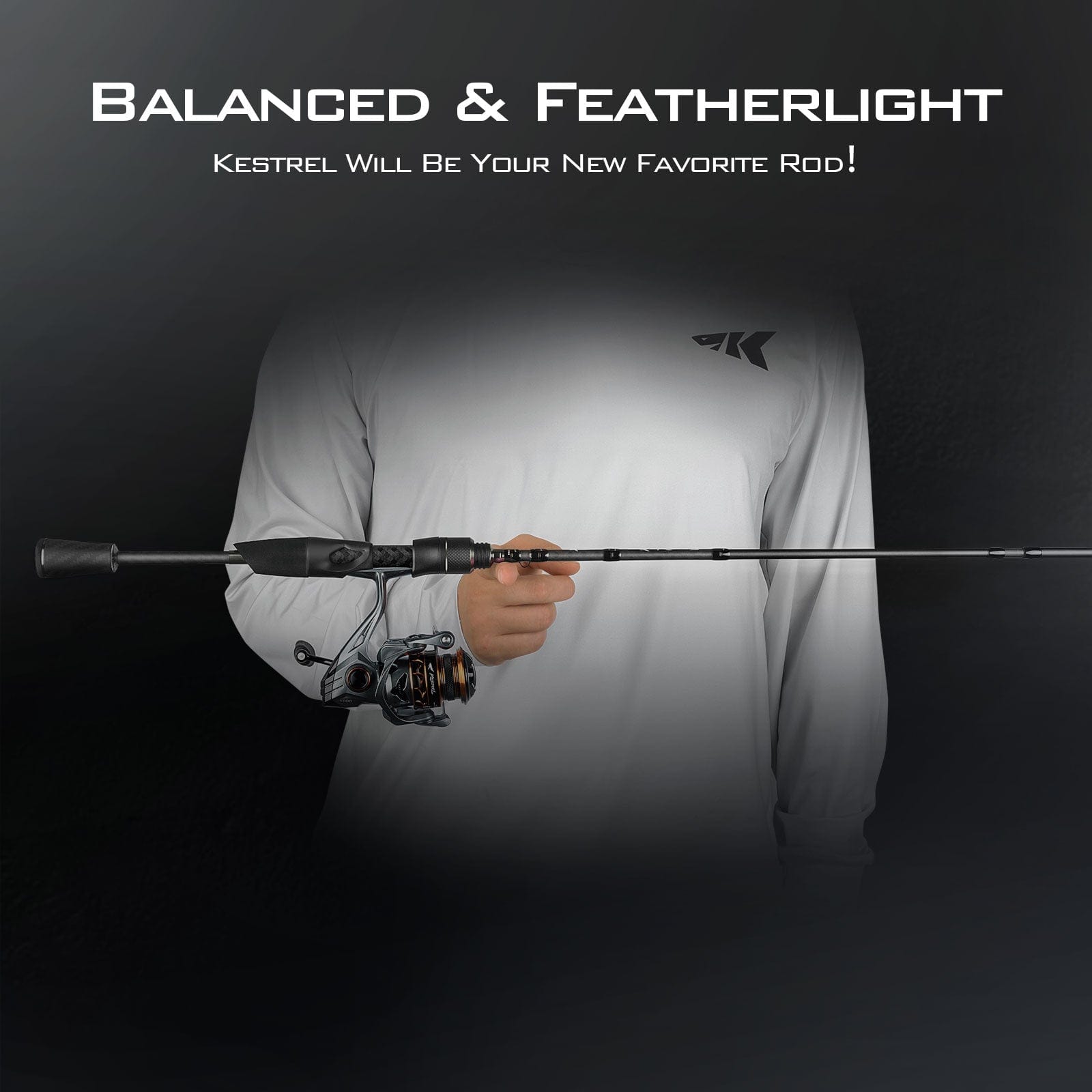 KastKing Kestrel Finesse Spinning Rod 11 KastKing Kestrel Finesse Spinning Rod