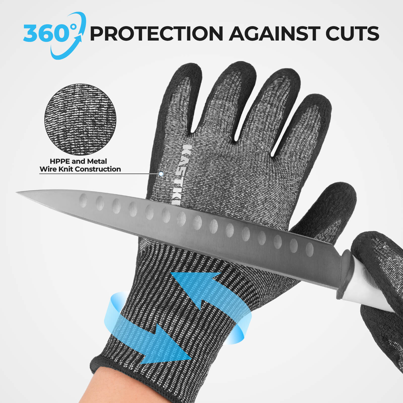 KastKing Kut Safe Fillet Gloves 4 KastKing Kut Safe Fillet Gloves