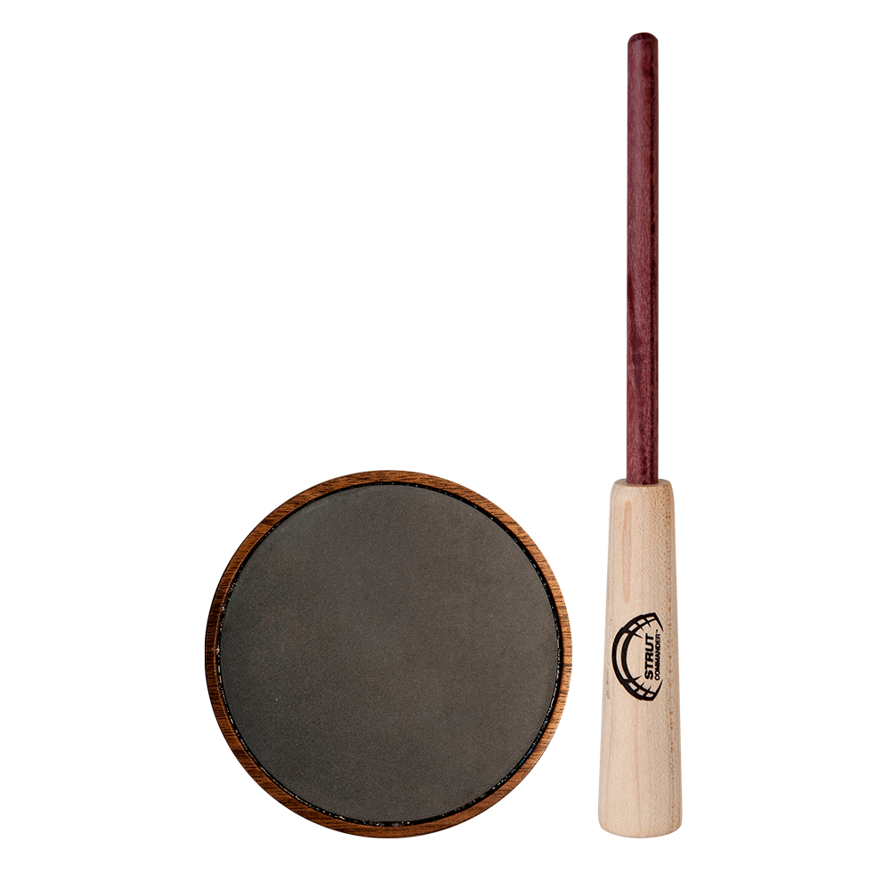 Lil Scratch Slate/Walnut Strut Commander Pot Call