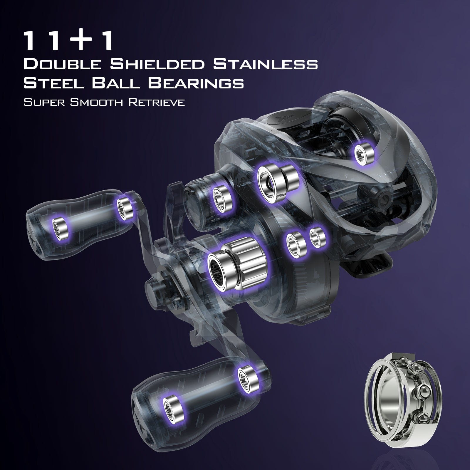 KastKing Mg12 Elite Magnesium Baitcasting Reel 7 KastKing Mg12 Elite Magnesium Baitcasting Reel