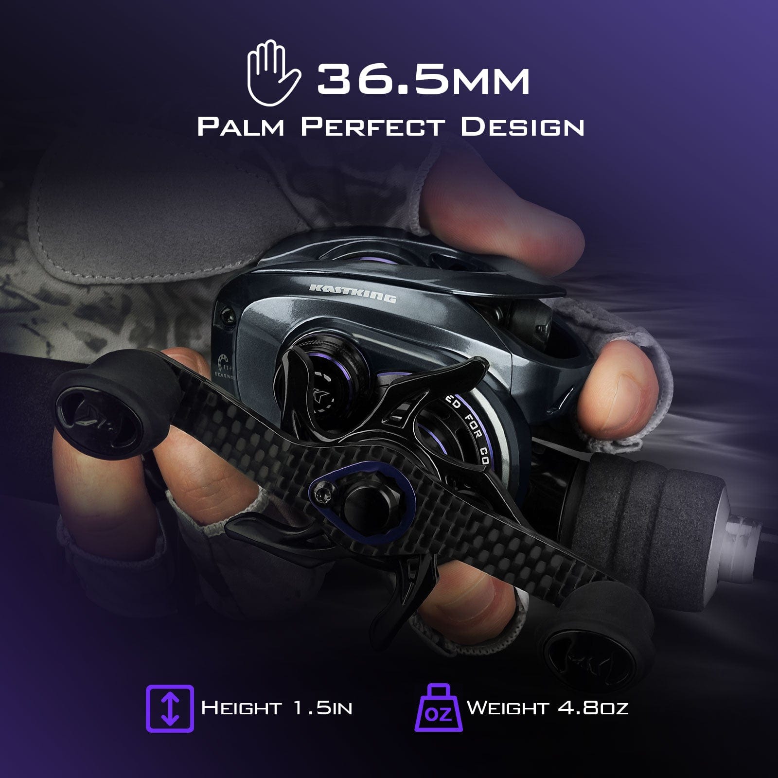 KastKing Mg12 Elite Magnesium Baitcasting Reel 8 KastKing Mg12 Elite Magnesium Baitcasting Reel