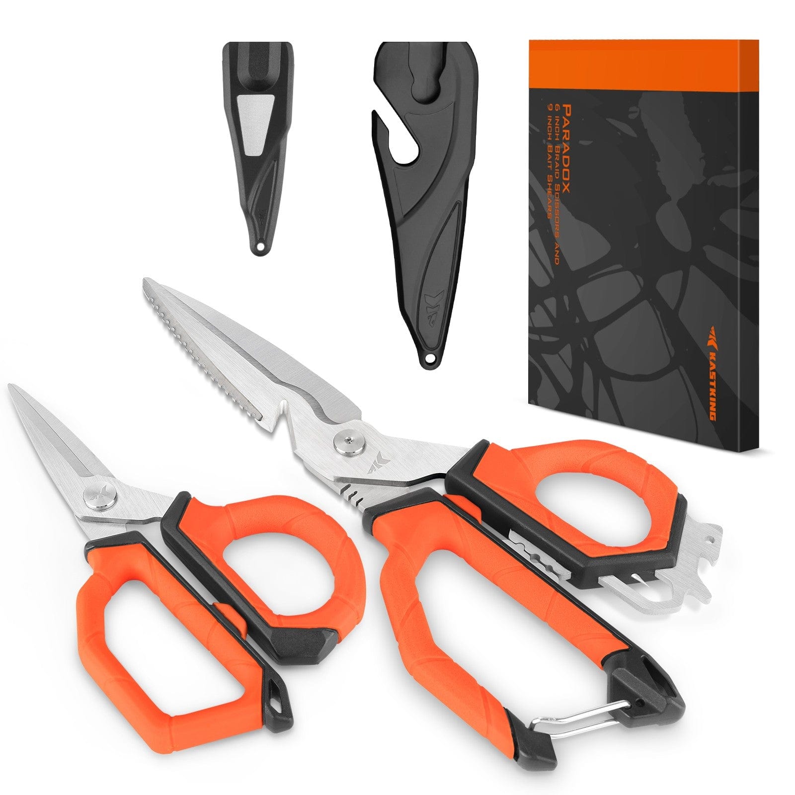 KastKing Paradox Fishing Braid Scissors & Bait Shears Combo