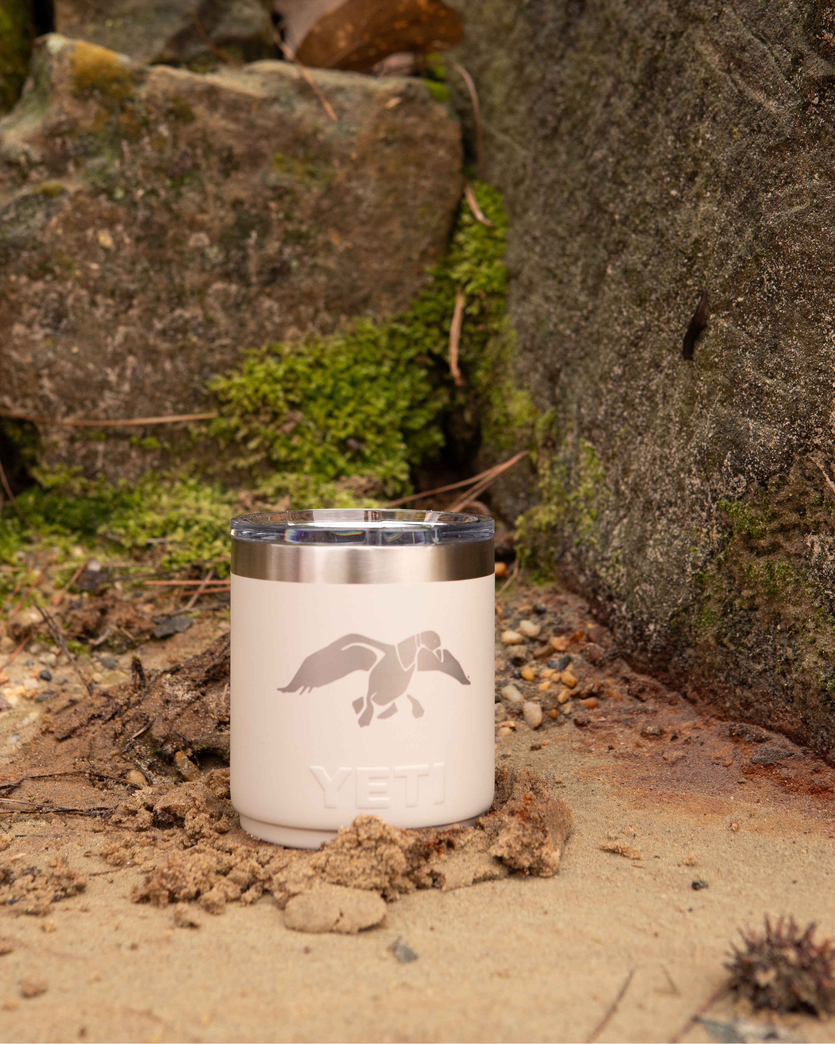Duck Commander 10oz Taupe Icon Yeti Rambler
