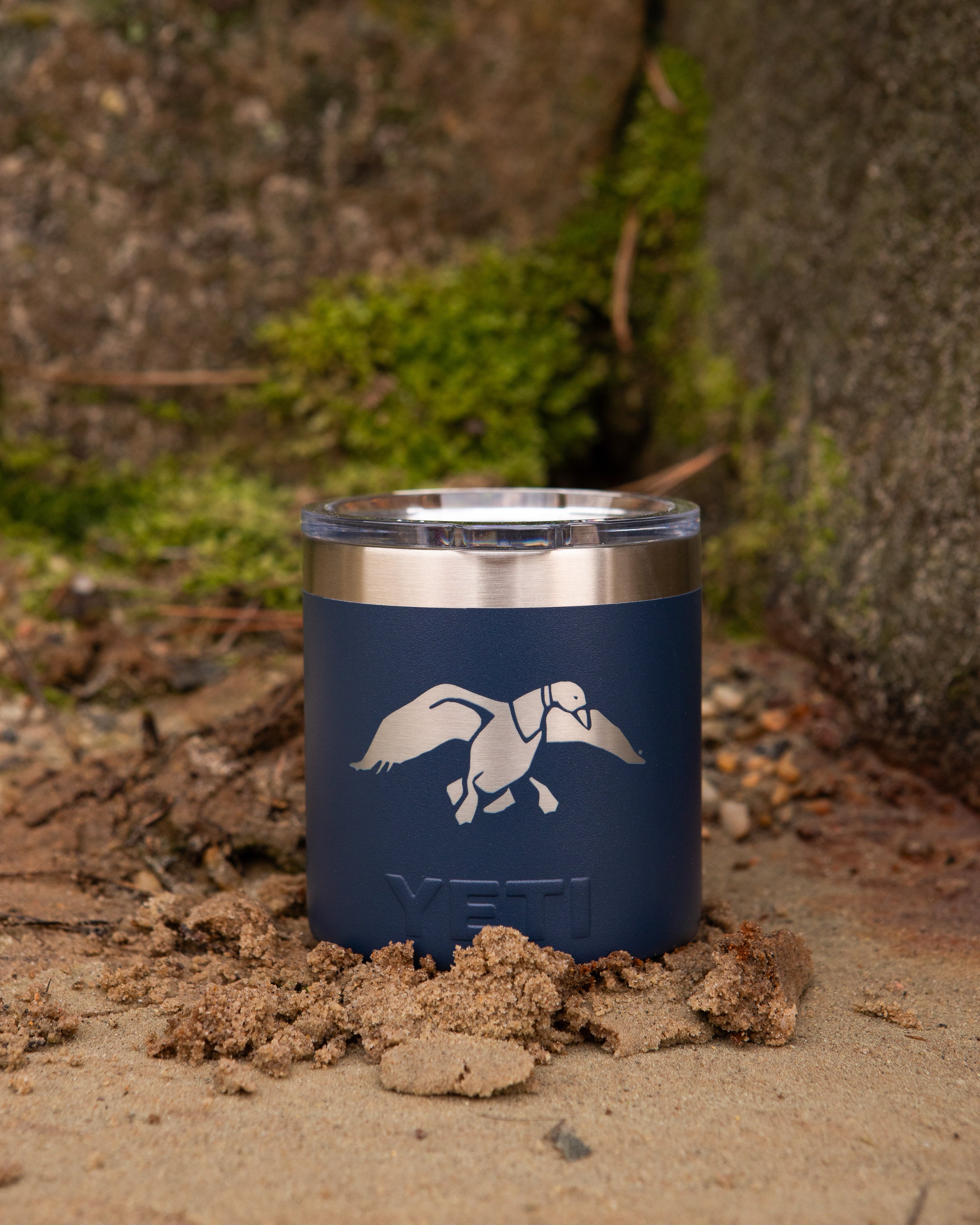 Duck Commander Icon 10oz Agave Teal Yeti Rambler Lowball