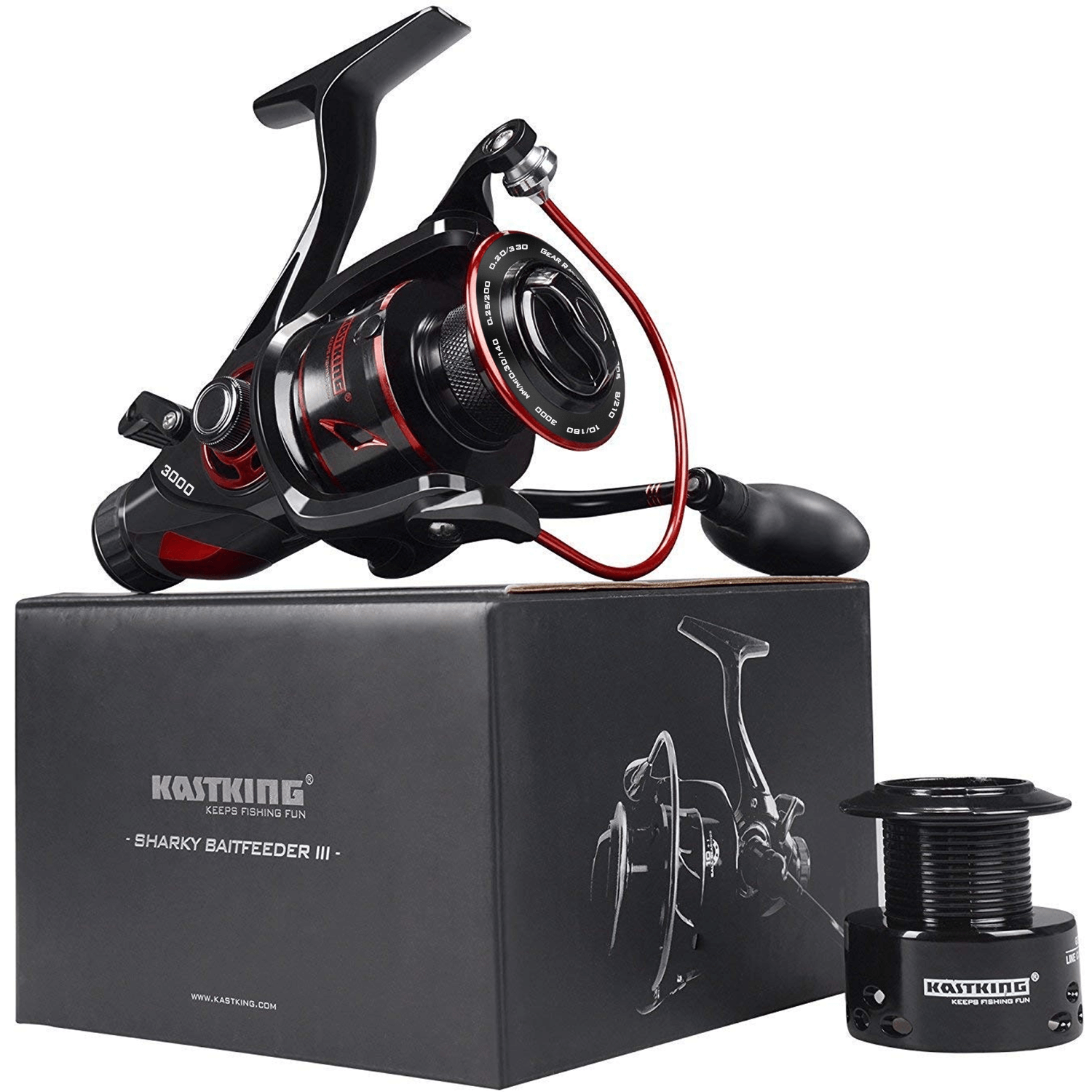 KastKing Sharky Baitfeeder III Spinning Reel 12 KastKing Sharky Baitfeeder III Spinning Reel