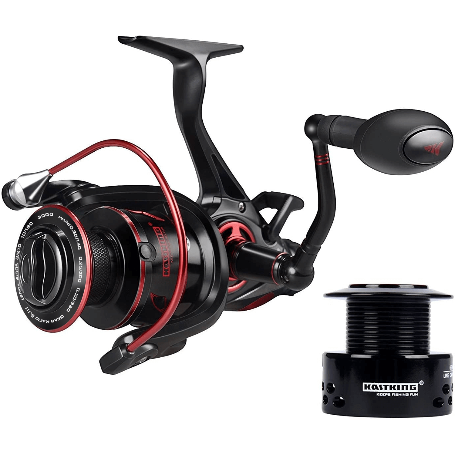 KastKing Sharky Baitfeeder III Spinning Reel 4 KastKing Sharky Baitfeeder III Spinning Reel