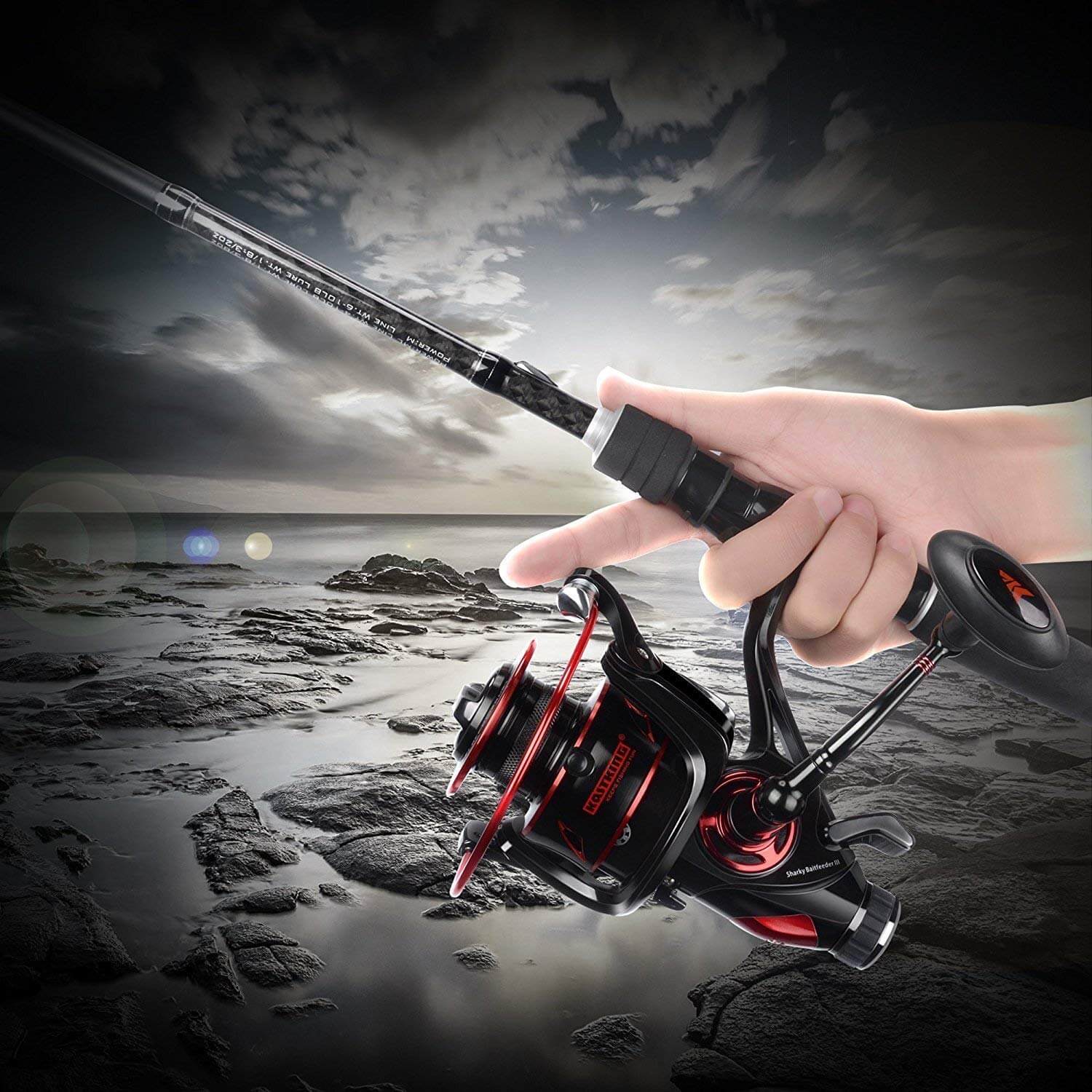 KastKing Sharky Baitfeeder III Spinning Reel 6 KastKing Sharky Baitfeeder III Spinning Reel