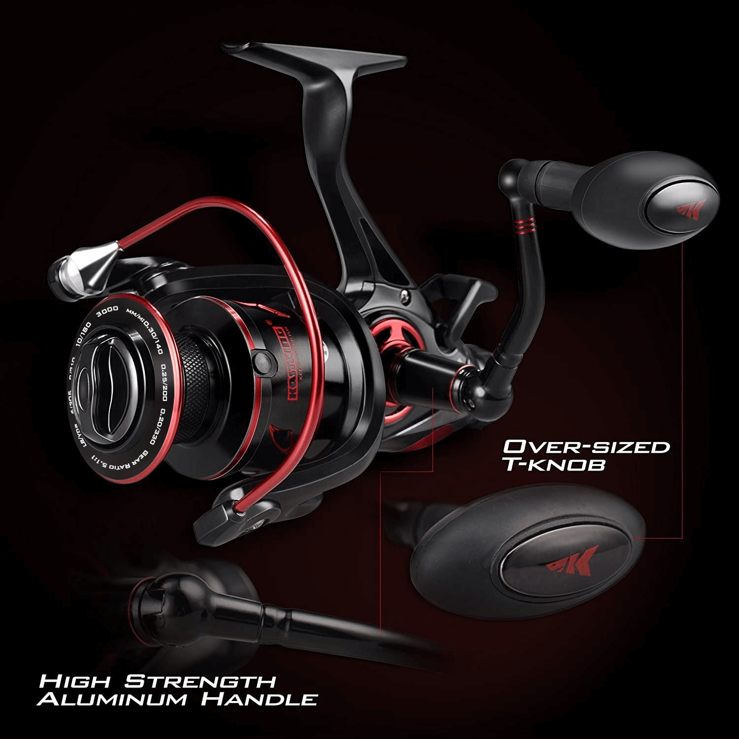 KastKing Sharky Baitfeeder III Spinning Reel 7 KastKing Sharky Baitfeeder III Spinning Reel