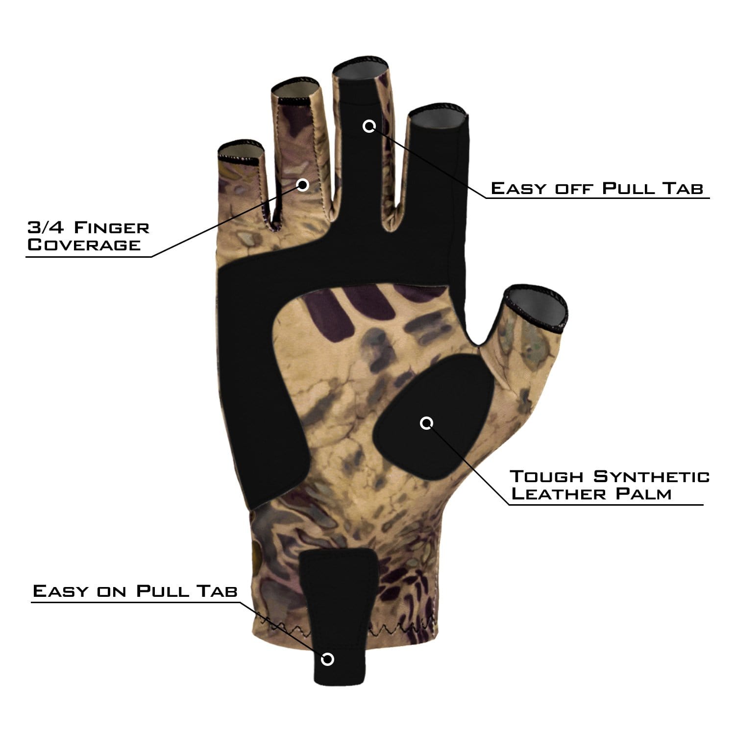 KastKing Sol Armis Sun Gloves 45 KastKing Sol Armis Sun Gloves