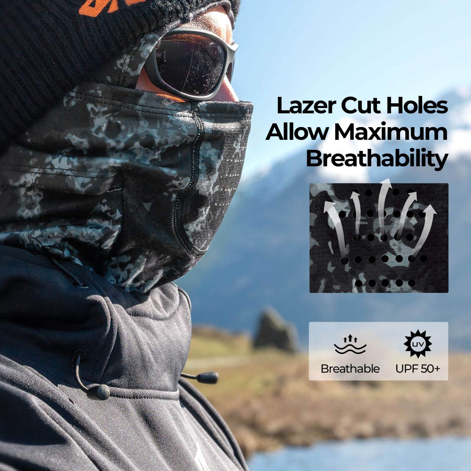 KastKing Winter Mountain Mist Balaclava 6 KastKing Winter Mountain Mist Balaclava