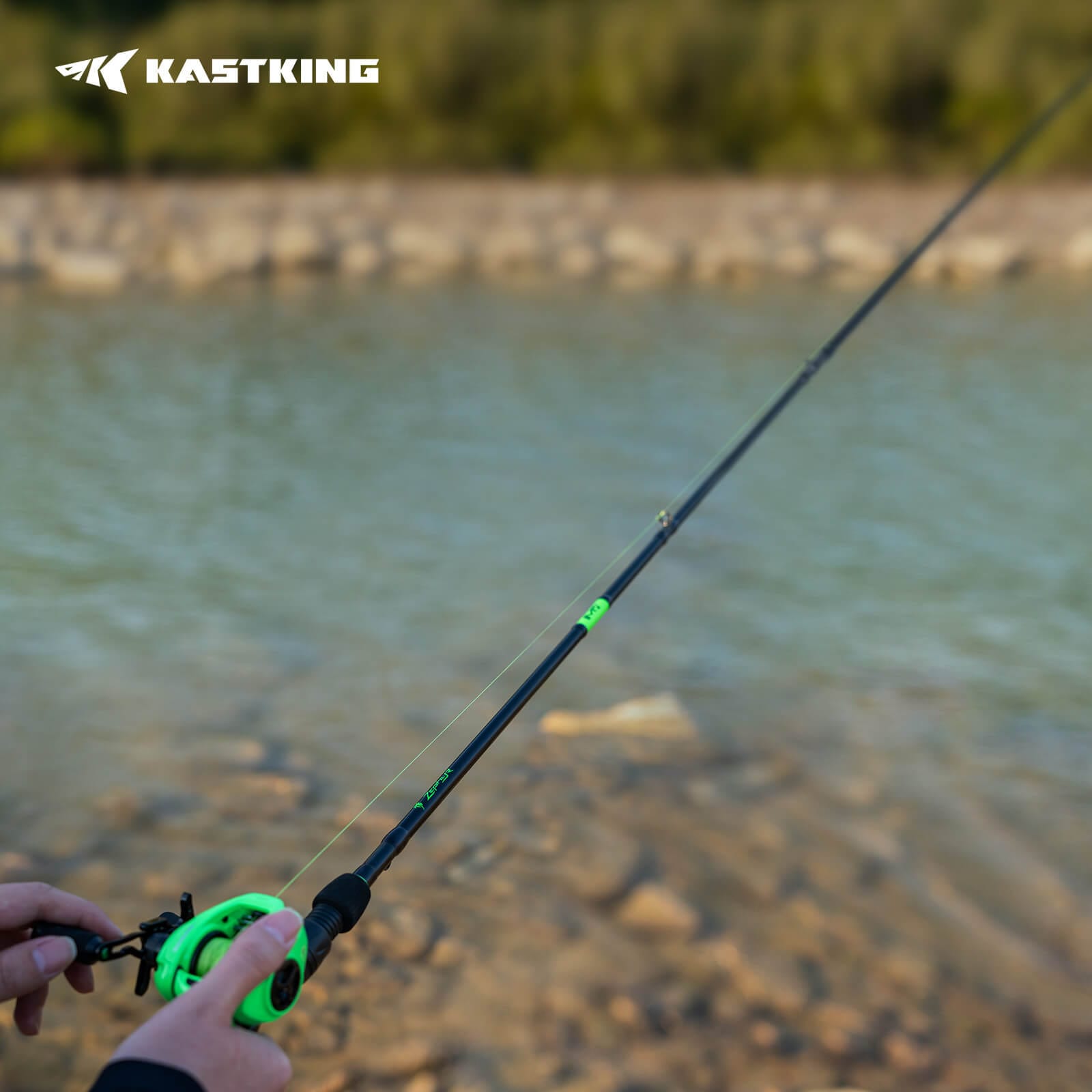 KastKing Zephyr Dual Tip Casting Rod 10 KastKing Zephyr Dual Tip Casting Rod