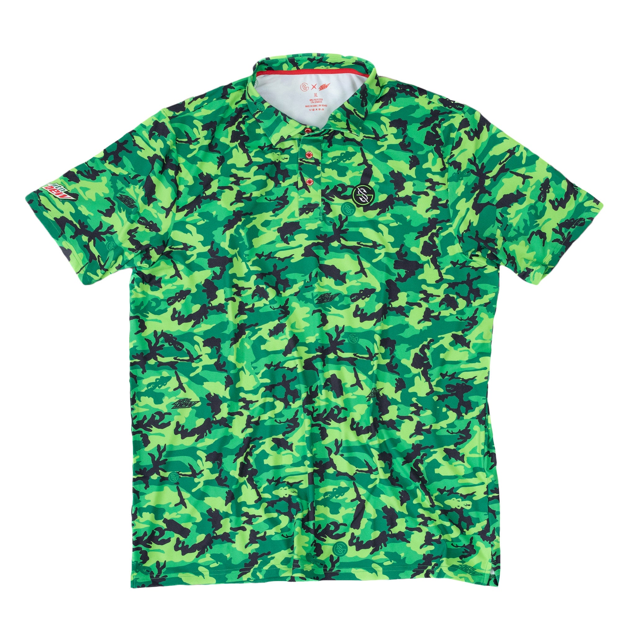 GOOGAN SQUAD X MTN DEW POLO 3 GOOGAN SQUAD X MTN DEW POLO