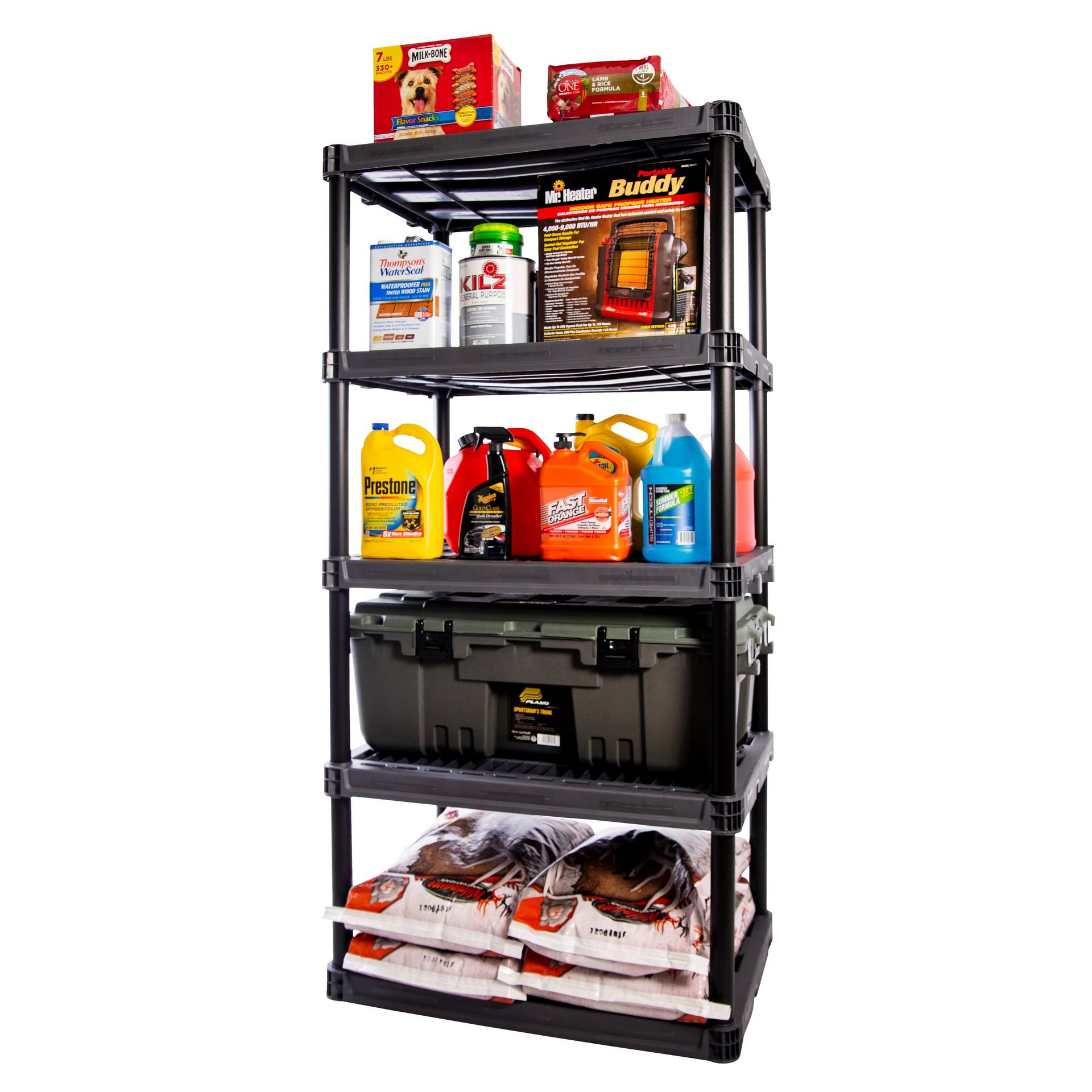 5-Shelf Extra Heavy Duty Storage Unit 5 5-Shelf Extra Heavy Duty Storage Unit