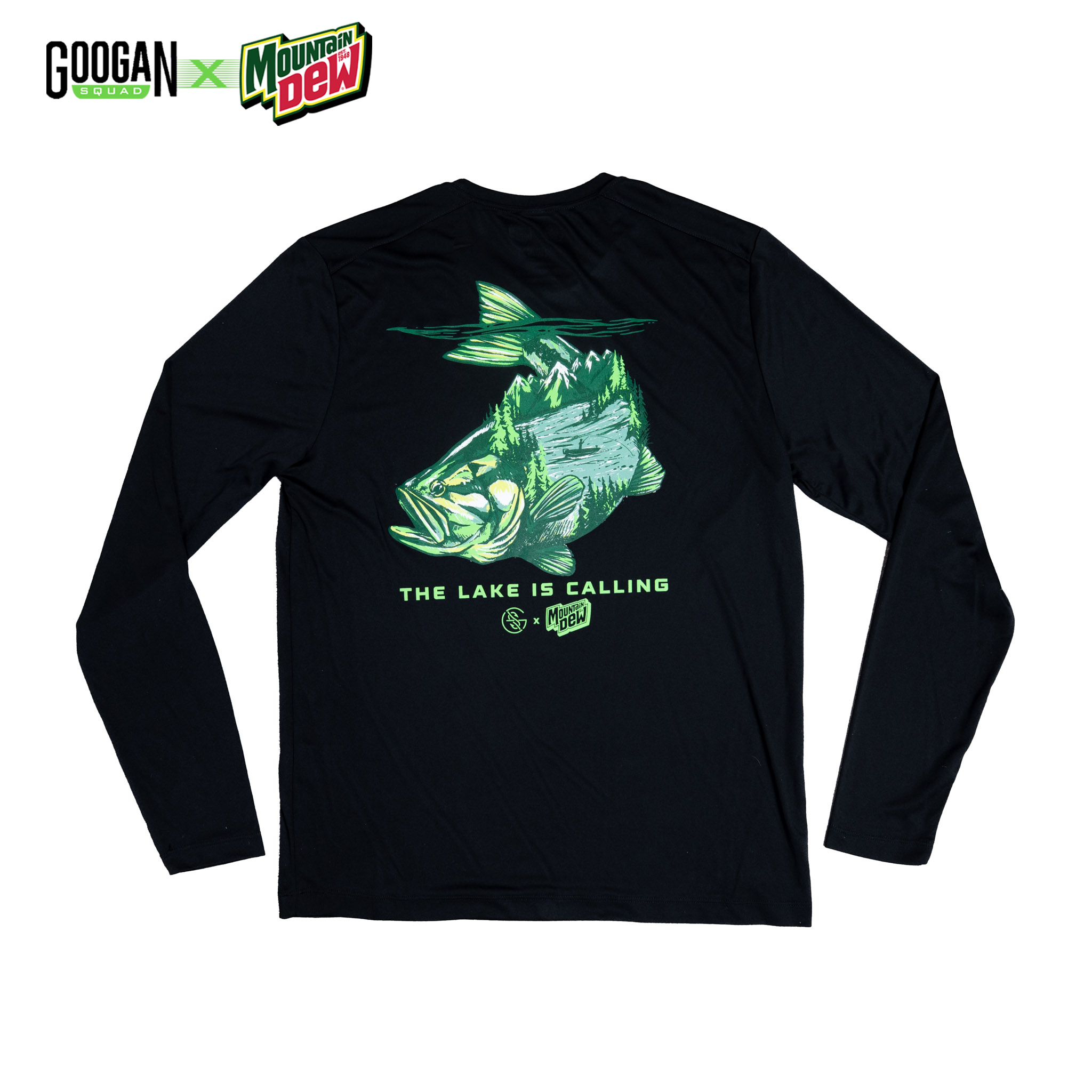 Googan Squad x Mountain Dew "The Lake is Calling" Long-Sleeve